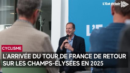 L'arrivée du Tour de France de retour sur les Champs-Élysées en 2025