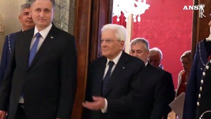 Mattarella: "Grande amicizia tra Italia e Bosnia-Erzegovina"