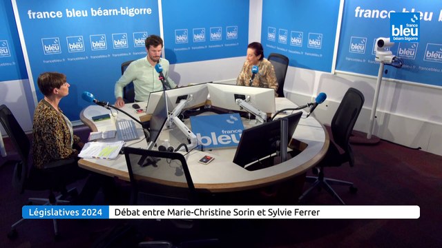 Législatives 2024 : le débat entre Marie-Christine Sorin et Sylvie Ferrer dans la 1re circonscription des Hautes-Pyrénées