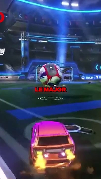 BRAWKS PETE UN CABLE AU MAJOR DE LONDRES ROCKET LEAGUE !