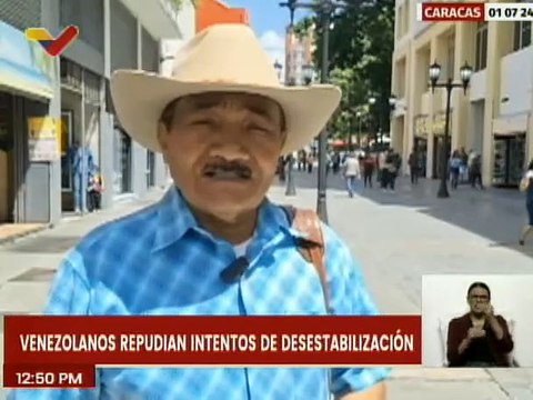 Venezolanos rechazan planes de la ultraderecha de desestabilizar el país cantando fraude