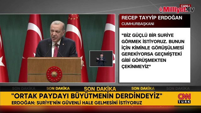 Erdoğan'dan Kayseri ve Suriye'de yaşanan provokasyonlara sert tepki