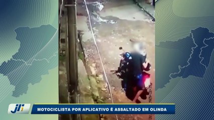 Motociclista por aplicativo é assaltado em Olinda