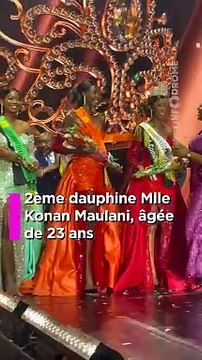 Miss Côte d'Ivoire 2024 Diamala Marie-Emmanuelle sacrée plus belle femme de Côte d'Ivoire ! #shorts