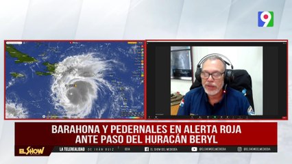 José Luis Germán actualiza situación climática desde el COE| El Show del Mediodía