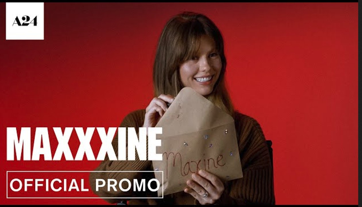 Mia Goth Reads MaXXXine Fan Mail | Official Promo - A24