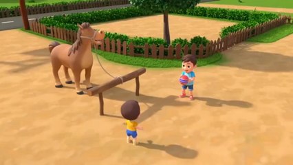 Rain Rain Go Away | Animal Version| Newborn baby songs & Nursery Rhymes