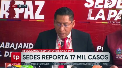 La Paz: Salud llama a vacunarse a la población ante los 17.000 casos de IRAs y 400 de neumonía