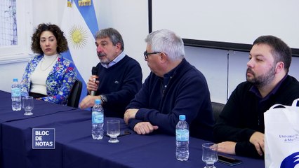 Visita de autoridades de la CIC a la UNMdP