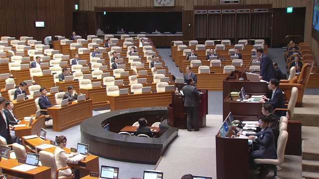 여야 충돌로 대정부질문 파행...'채 상병 특검법' 상정 불발 / YTN