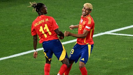 Lamine Yamal and Nico Williams duo