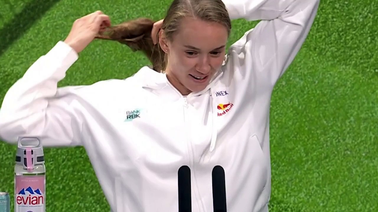 Tennis - Wimbledon 2024 - Elena Rybakina : "it’s normal to be nervous... every match I'm nervous"