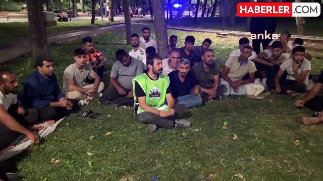 Mersin Kentsel Dönüşüm İşçileri Ankara'da Oturma Eylemi Başlattı