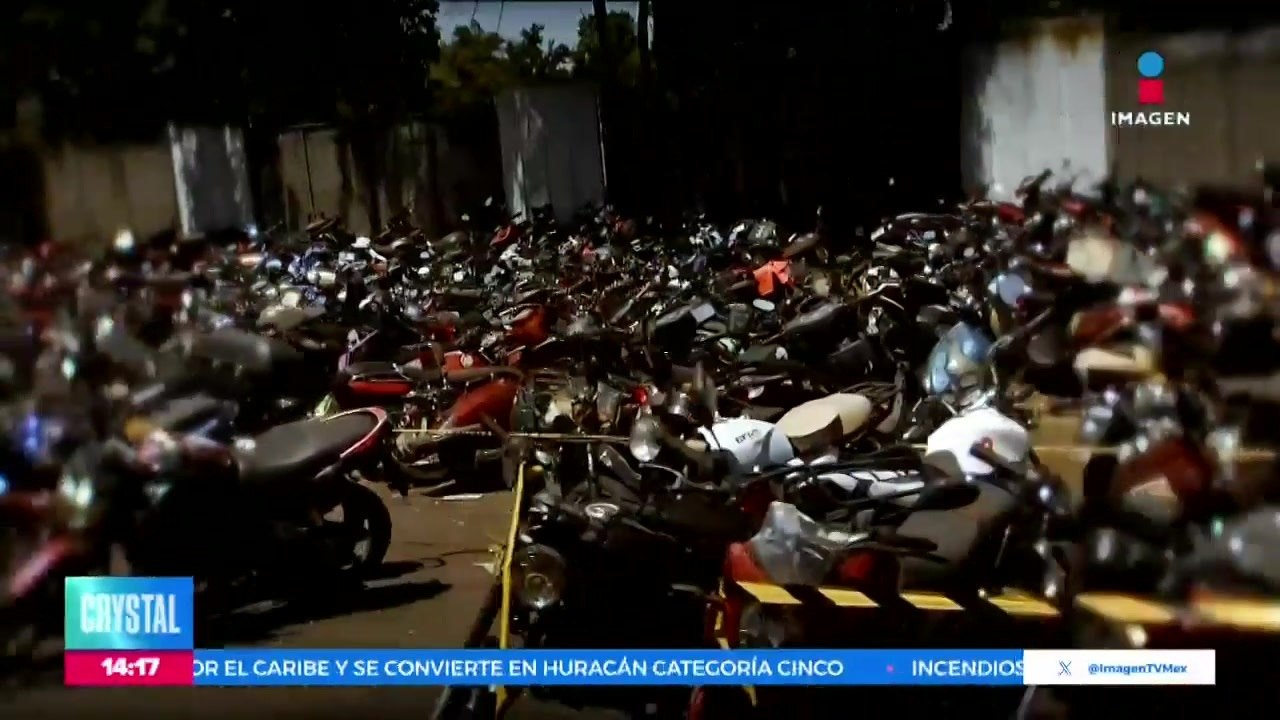 Incrementa la remisión de motocicletas a corralones de la CDMX