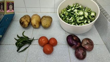 Commercial karela pyaz recipe dhaba style street food