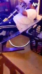 Falling with style be like #shorts #pogostick #toy #mishap