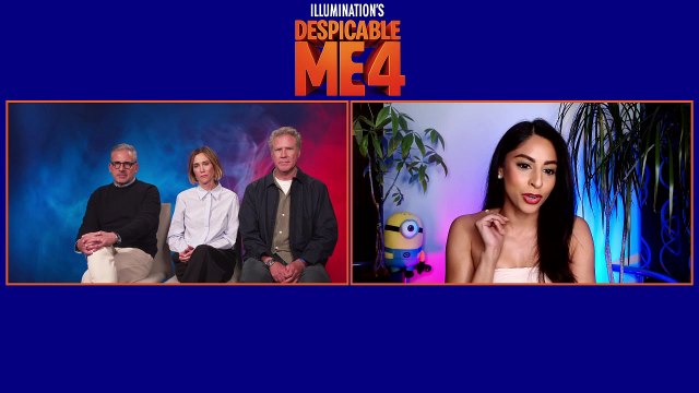 Steve Carell, Kristen Wiig & Will Ferrell's Very Unserious 'Despicable Me 4' Chat