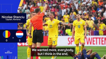 Stanciu left with 'no regrets' as Romania eliminated from Euros