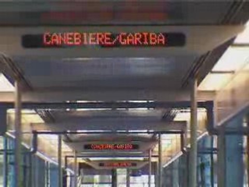 Tram de Mareille accessible aux fauteuils roulants