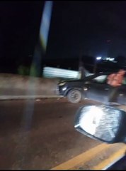 Carro bate na extremidade de uma ponte em Satuba