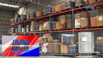Bureau of Customs – Mahigit 4,000 na balikbayan box, hindi pa nake-claim mula noong huling bahagi ng 2022 | Unang Balita