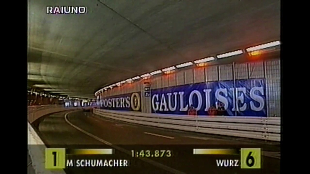 GP Monaco 1999 F1 (RAI . ITA) - Ultimi 3 giri