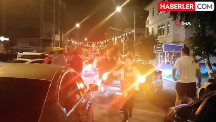 Ardahan'da milli takımın çeyrek final coşkusu