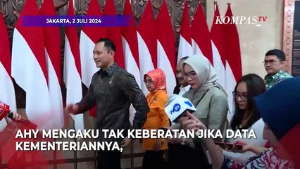Jawaban Menteri AHY Mau Data ATR/BPN Disimpan di Pusat Data Nasional, Asalkan...