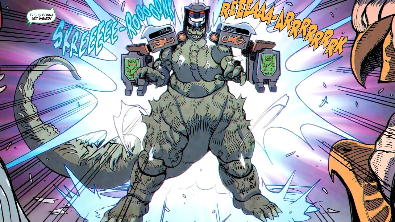 Godzilla vs Power Rangers II Parte 2: La llegada de Jet Jaguar