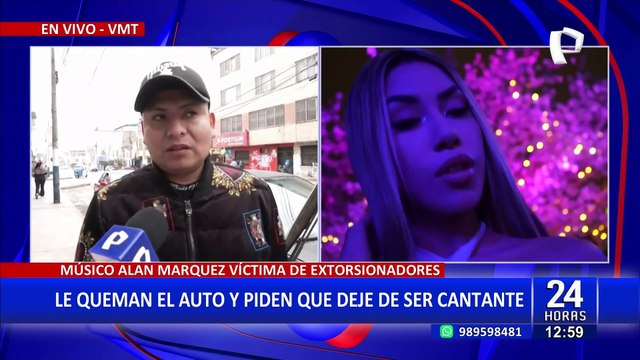 Alán Márquez revela que extorsionadores le piden que se aleje de los escenarios para no matarlo