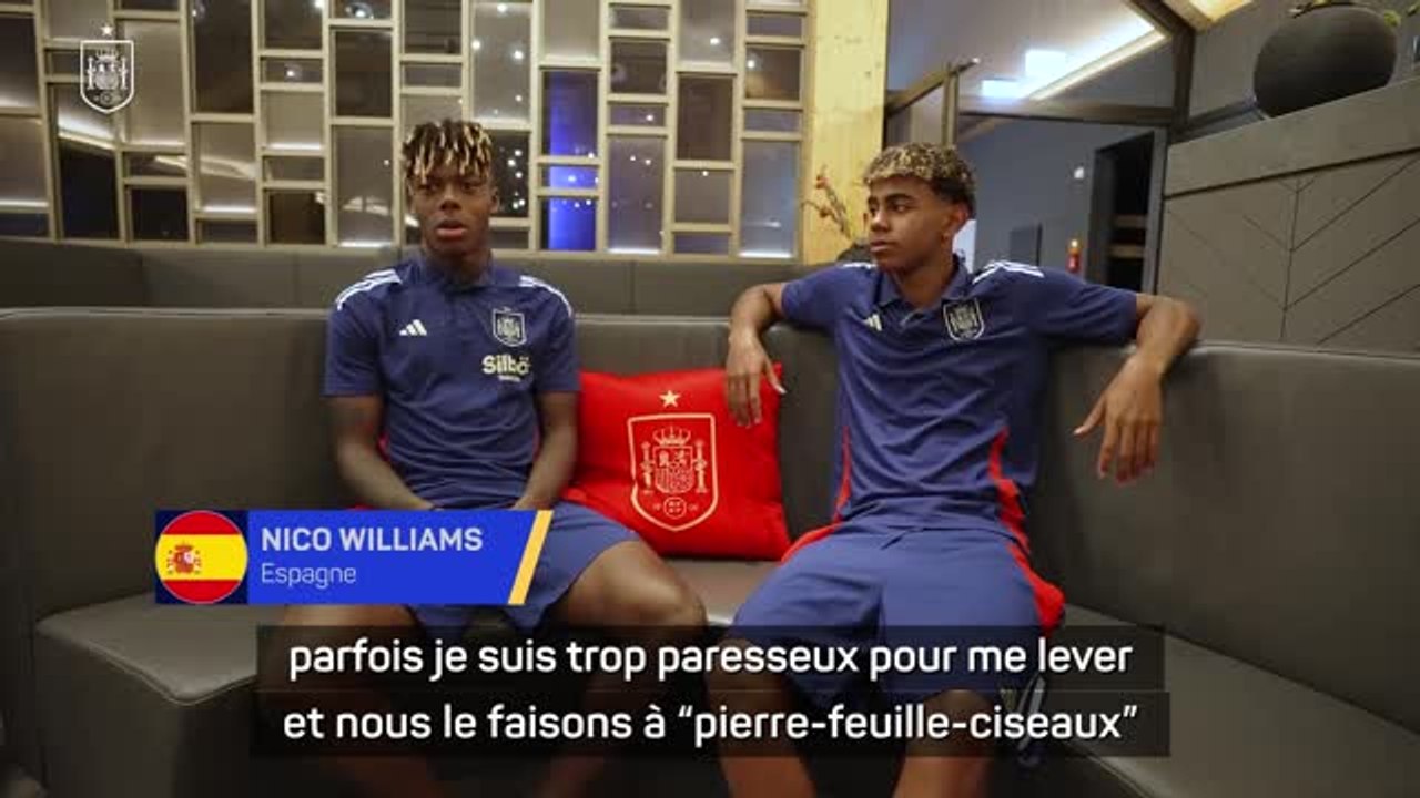 Espagne - Yamal et Williams, entre pierre-feuille-ciseaux et danse sur Tik Tok !