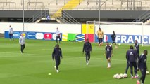 Bleus - Pavard marque un ciseau à l'entraînement !