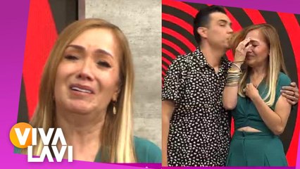 Gina Pastor llora al recordar video de sus papás