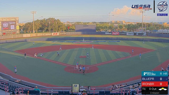 Space Coast Stadium Multi-Cam - Firecracker World Series (2024) Mon, Jul 01, 2024 7:57 PM to 11:00 PM