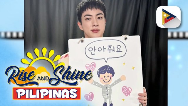 TALK BIZ | BTS' Jin, magiging torchbearer sa upcoming 2024 Paris Summer Olympics