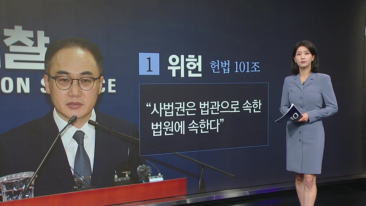 검찰총장, 5가지 사유 들며 이례적 기자회견 [앵커리포트] / YTN