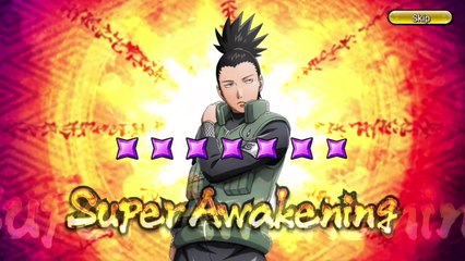 Shikamaru Nara Super Awakening.