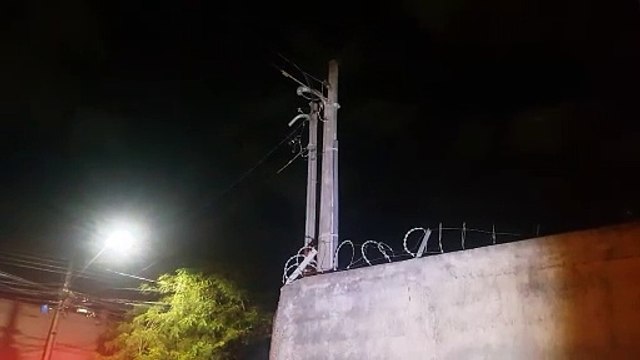 Homem é preso por furtar fios de telefonia na Rua Nereu Ramos