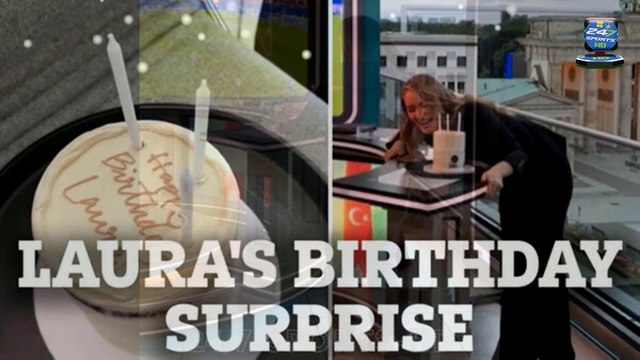 Watch as Laura Woods is Surprised on Set by ITV Staff in a Heartwarming Moment for Her Birthday