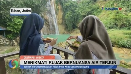 Menikmati Rujak Sambil Nikmati Keindahan Air Terjun