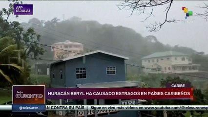 Huracán Beryl dejó 3 muertos y 4 heridos en el Caribe