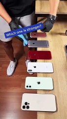 Which phone was stronger_  #test #break #phones #iphone