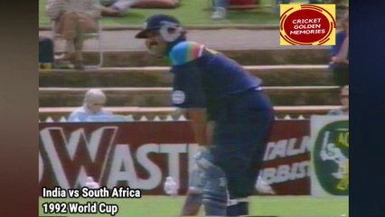 Kapil Dev vs Allan Donald | India vs South Africa | 1992 Cricket World Cup |