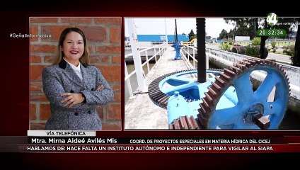 Mtra. Mirna Avilés explica que falta un instituto autónomo e independiente para vigilar al SIAPA