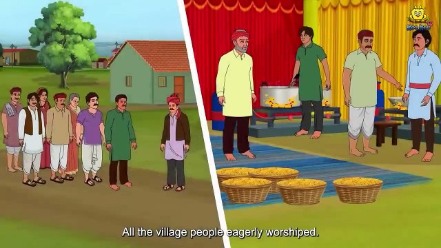 जादुई आसमानी लड्डू _ Hindi Kahaniya _ Moral Stories _ Bedtime Stories _ Story In Hindi