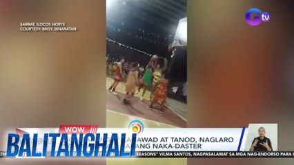 Mga Brgy. Kagawad at tanod, naglaro ng basketball habang naka-daster | Balitanghali