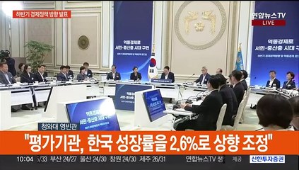 Скачать видео: [현장연결] 윤 대통령, 하반기 경제정책 방향·역동경제 로드맵 발표