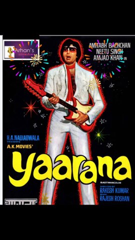 Tere Jaisa Yaar Kahan| Yaarana 1981 Songs | Amitabh Bachchan