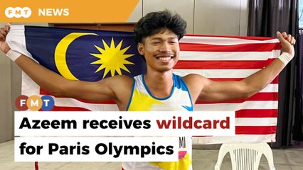 Azeem gets the wildcard for 100m at Paris Olympics