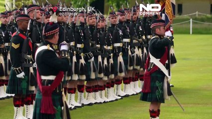 NO COMMENT: Carlos III de Inglaterra reaparece en plena forma en Escocia